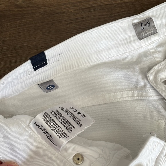 Citizens of Humanity White Phoebe Crop - Picture 2 of 4